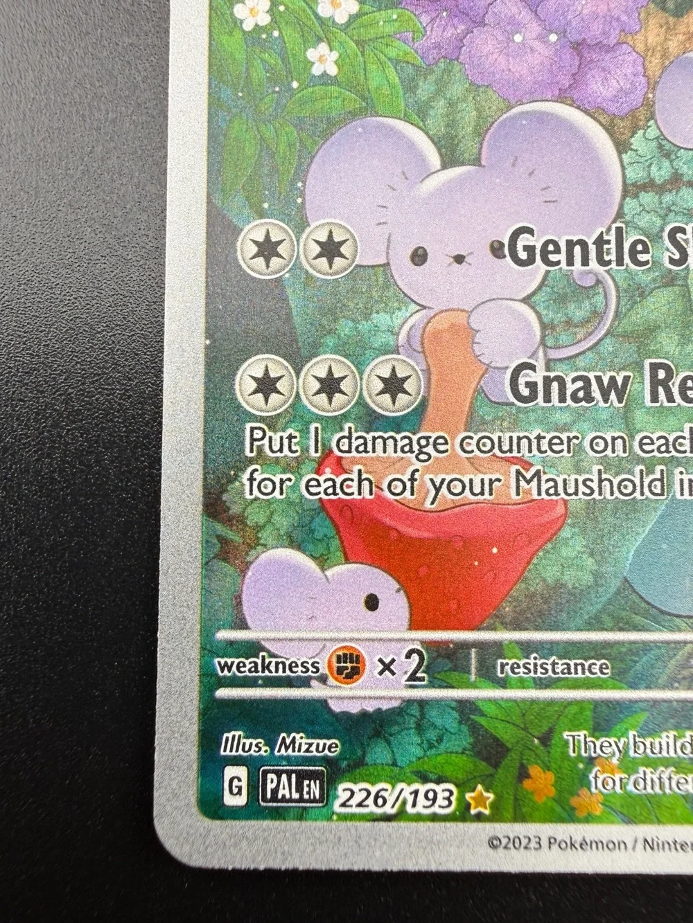 Maushold Holo 226/193 Illustration Rare Paldea Evolved Pokemon NM